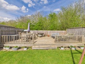 Rear decked terrace- click for photo gallery